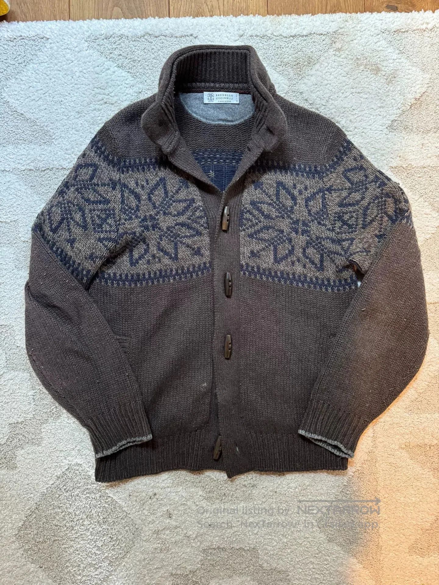 Brunello Cucinelli 4ply Cashmere Cardigan.