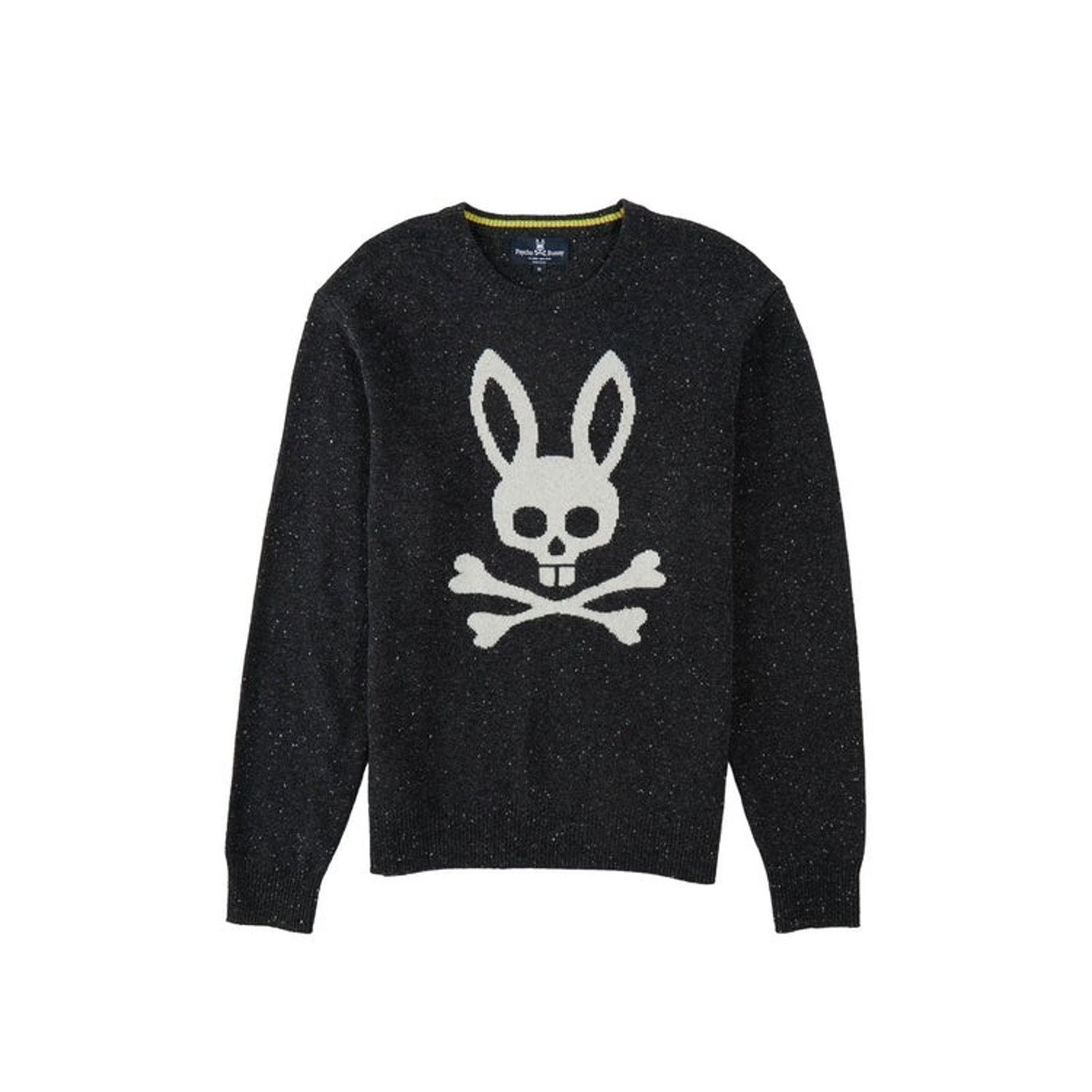 Psycho Bunny Psycho Bunny XL Men's Vandam Merino Wool Sweater Black Size US XL / EU 56 / 4 - 1 Thumbnail