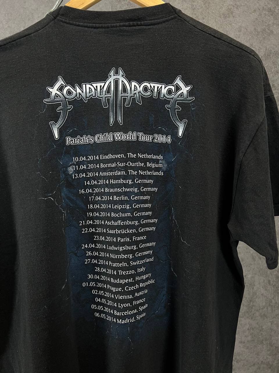 Band Tees Sonat Arctica rock band tour tee Size US XL / EU 56 / 4 - 6 Thumbnail