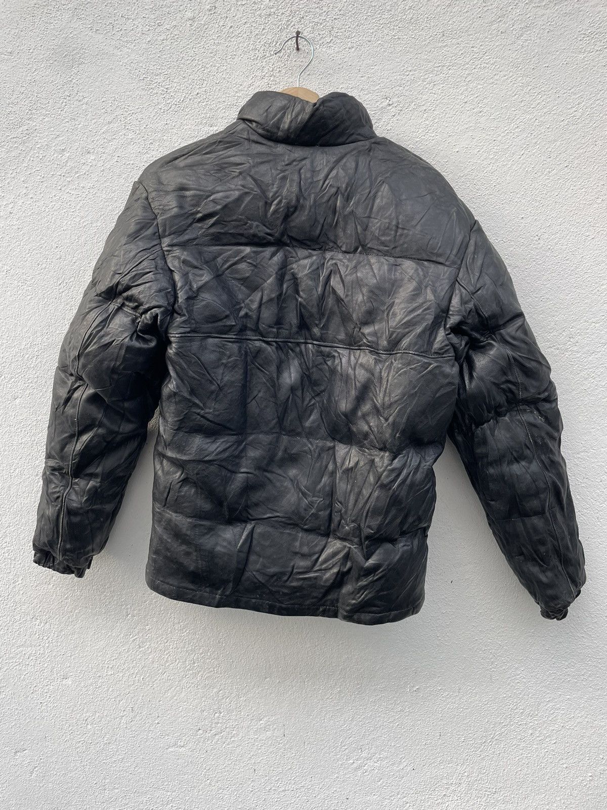 Vintage Vtg Heroes Line Goose Down Leather Puffer Jacket Size 34 Size US XXS / EU 40 - 6 Thumbnail