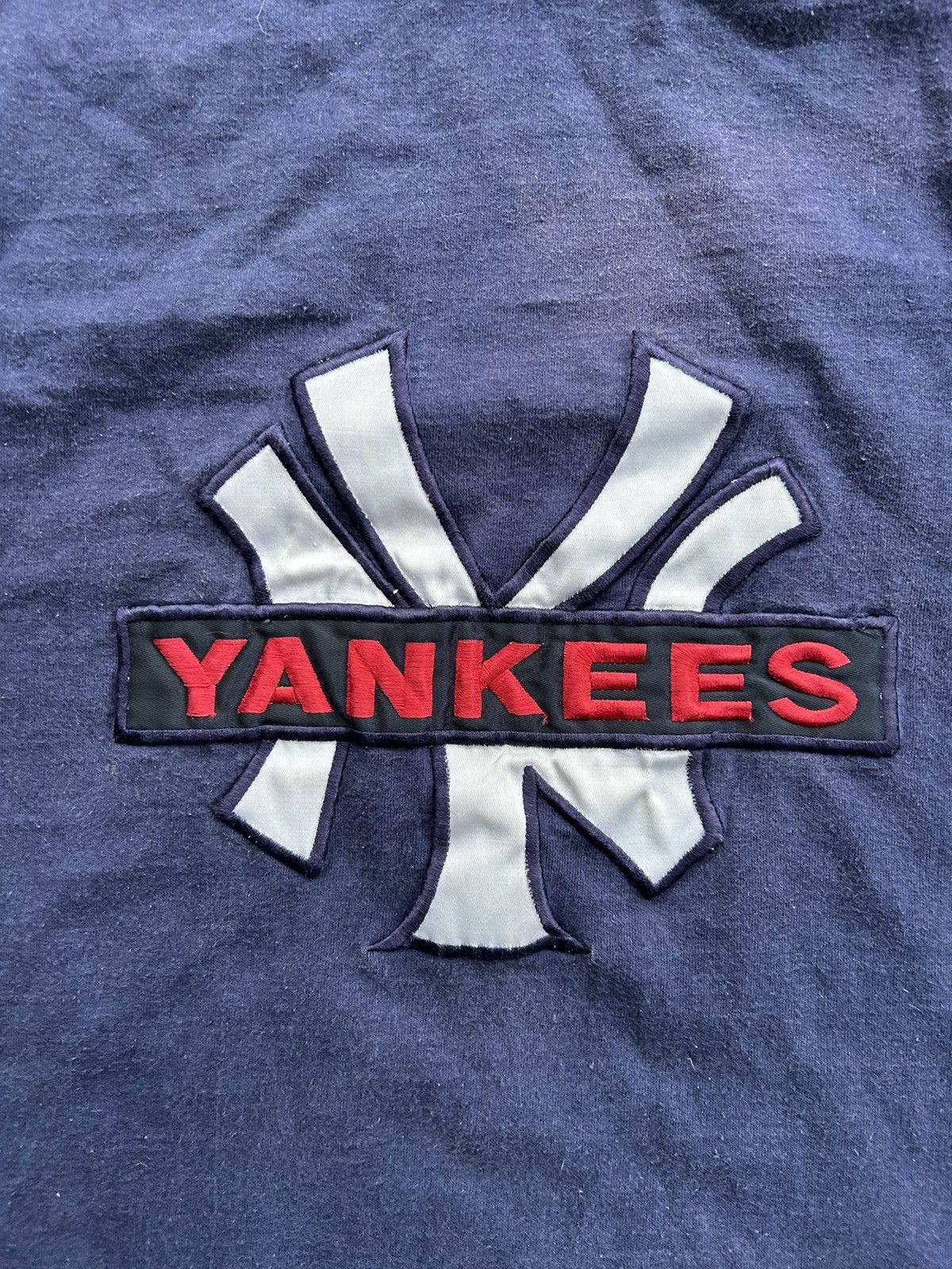 New York Yankees × Nutmeg Vintage Nutmeg NY Yankees Embroidered Tee Size US XL / EU 56 / 4 - 2 Thumbnail