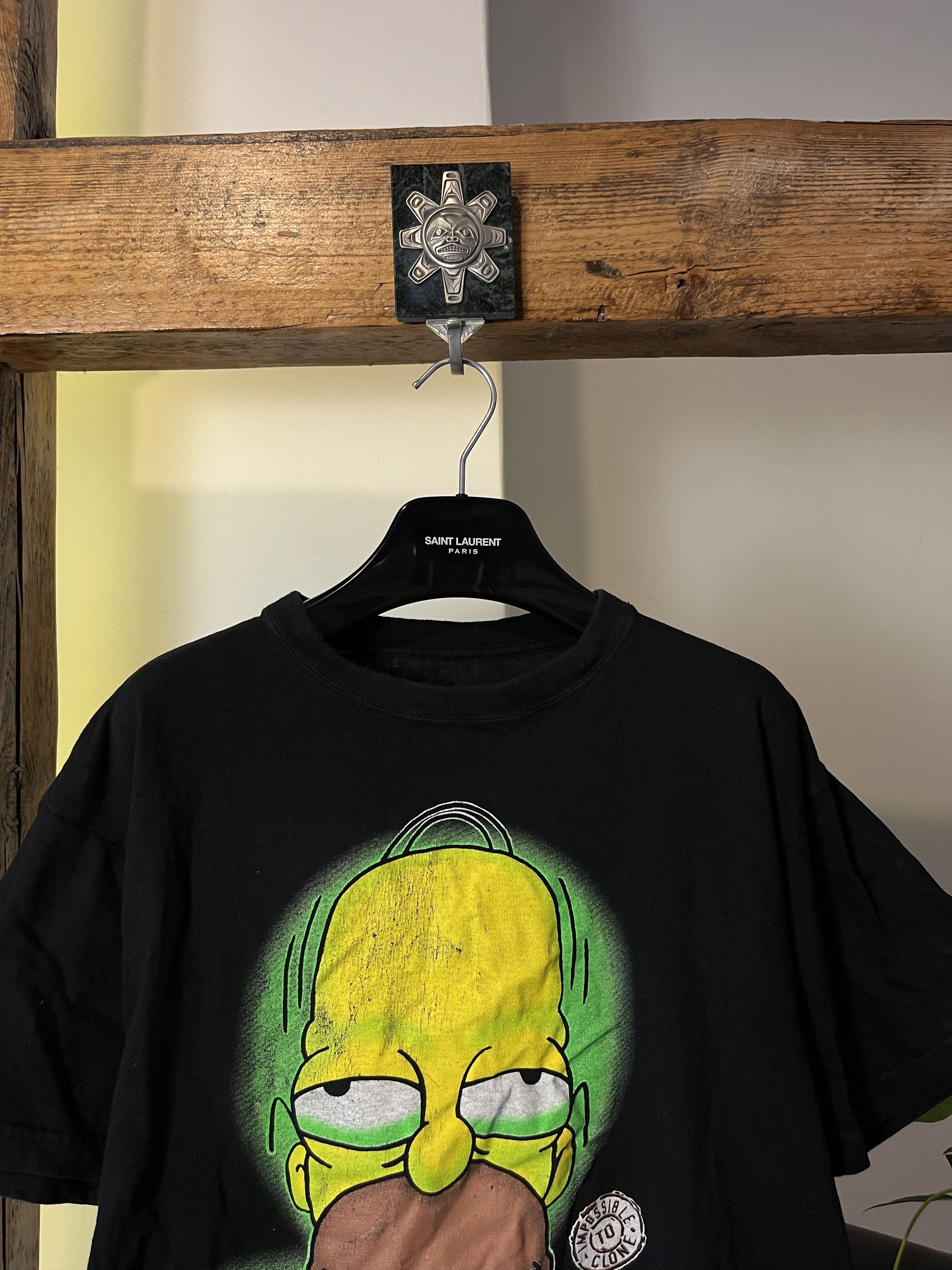 Sci-Fi Fantasy × The Simpsons 90s The Simpsons x X-Files RARE Funny Humor Tee Size US M / EU 48-50 / 2 - 3 Thumbnail