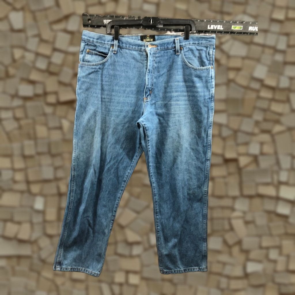 Vintage RedHead Jeans Mens 42x30 Mid Rise Straight Medium Wash Blue Size US 42 / EU 58 - 1 Thumbnail
