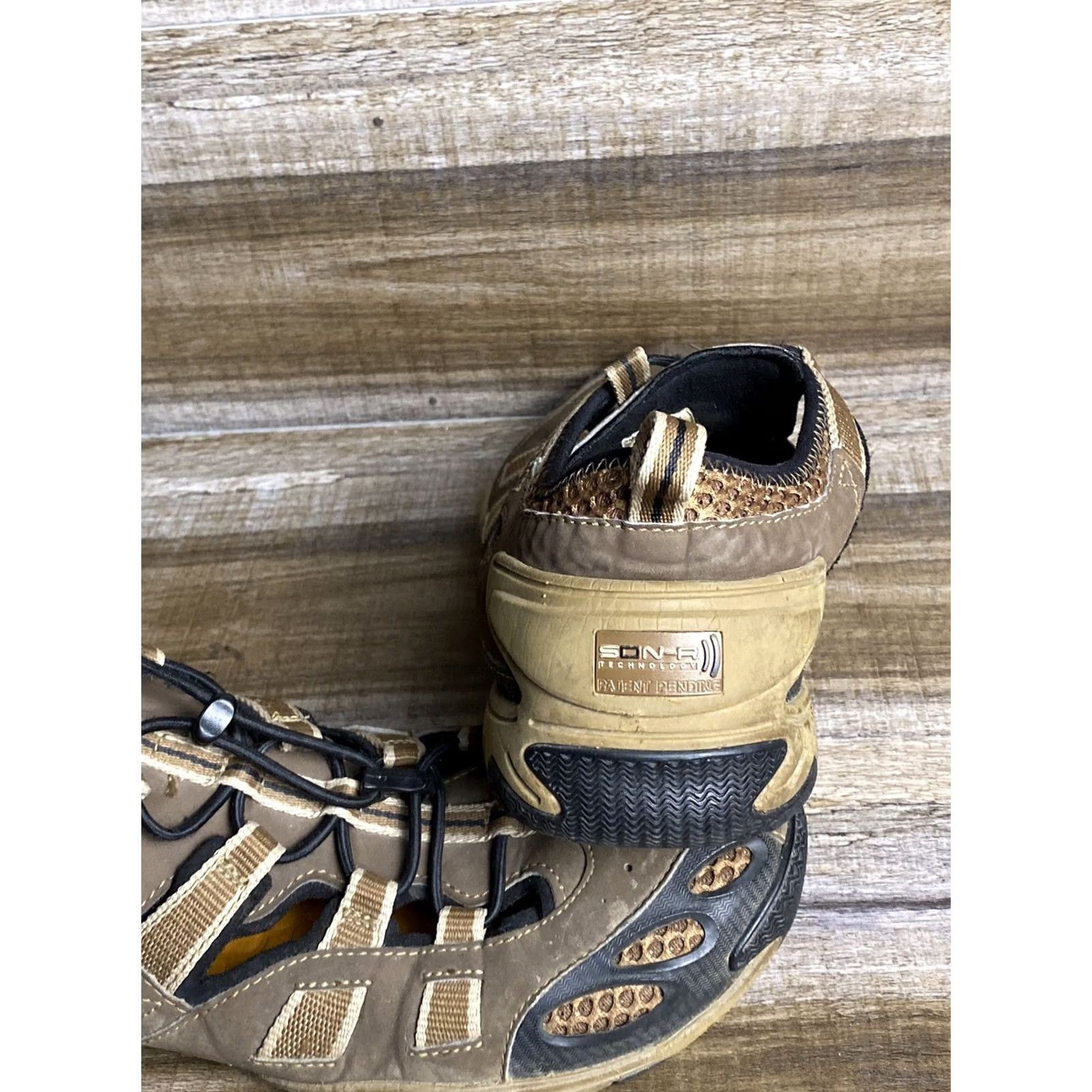 Sperry SPERRY Mens Boat Water Shoes Brown Barefoot Slip-on Size 10 M SON-R Top Sider Size US M / EU 48-50 / 2 - 5 Thumbnail