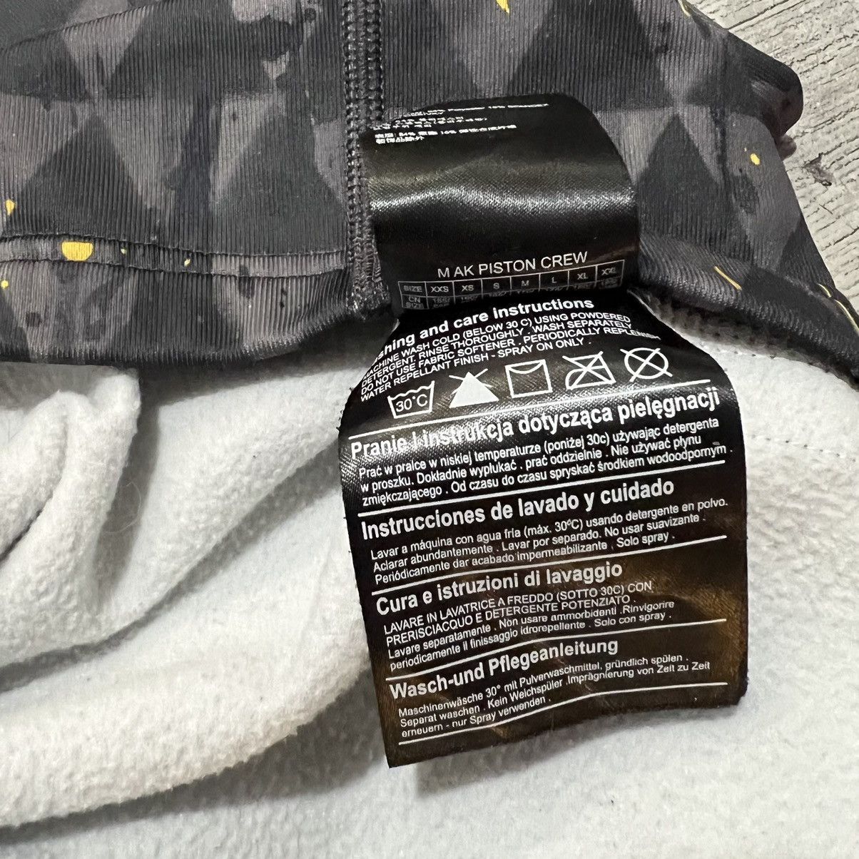 Burton Burton AK Mak Piston Crew Grey Ski Snowboard Sweatshirt Size US S / EU 44-46 / 1 - 4 Thumbnail