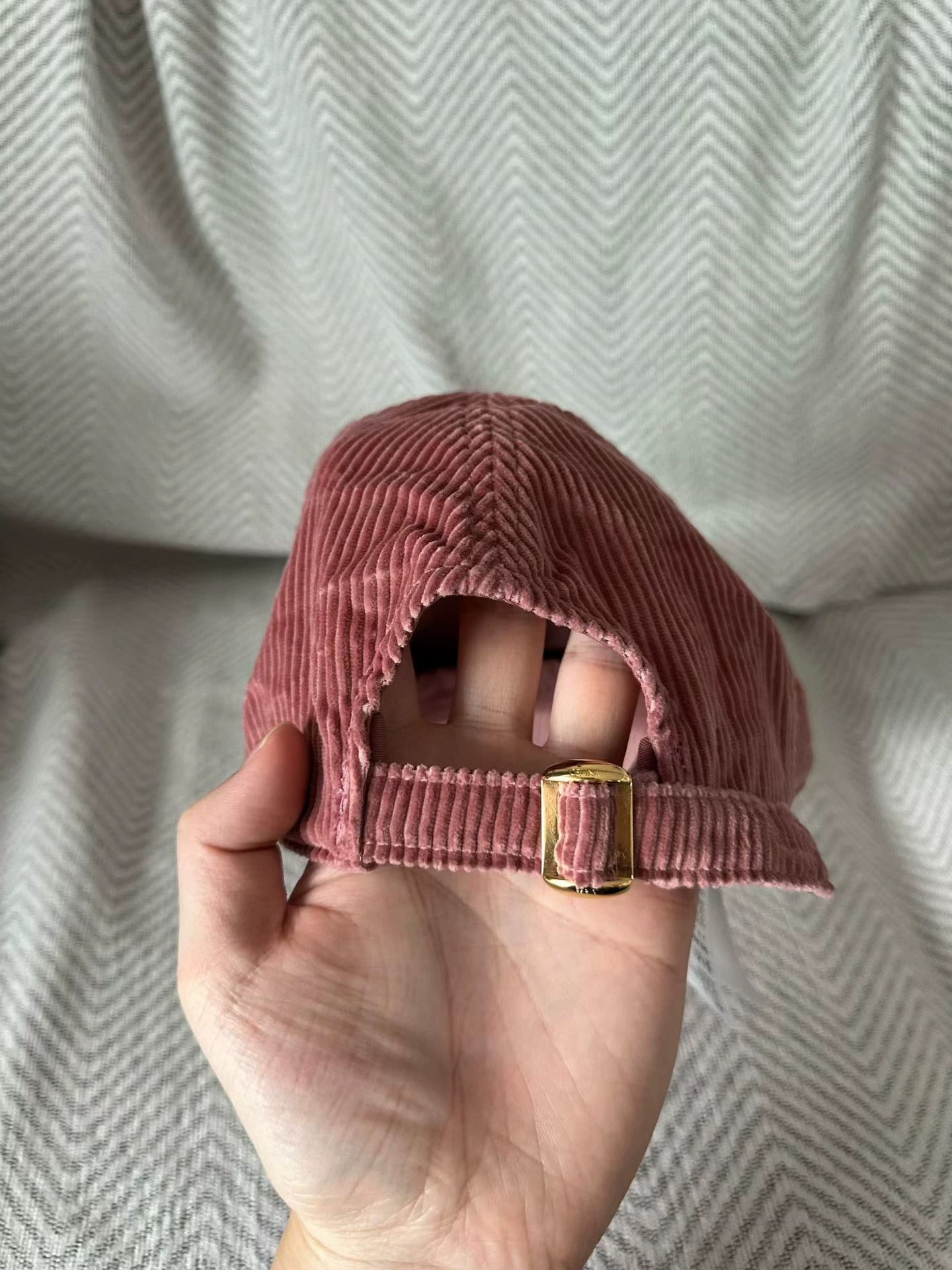 Celine Celine Corduroy Triomphe Baseball Cap M New Size ONE SIZE - 3 Thumbnail
