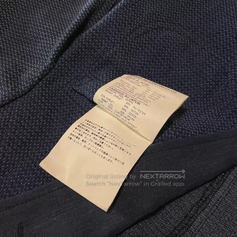 Junya Watanabe JUNYA WATANABE Ancient Indigo Dyed Patchwork Blazer Size US XS / EU 42 / 0 - 9 Thumbnail