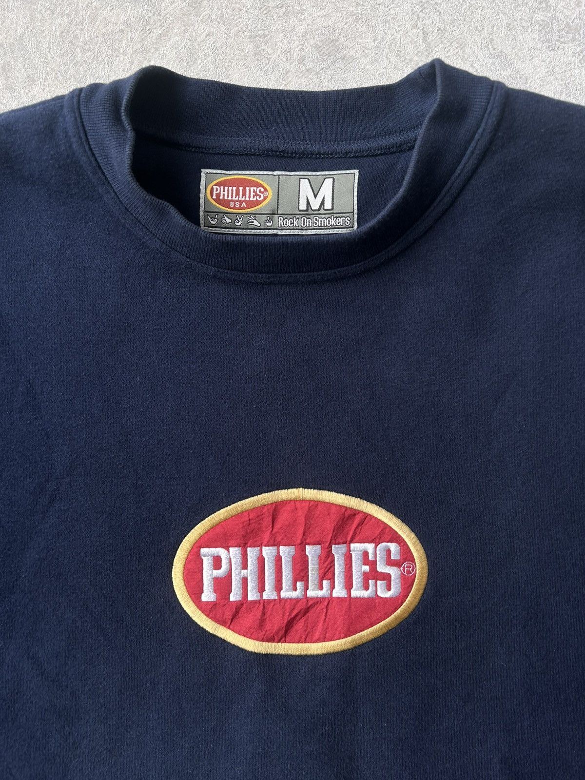 Vintage Vintage Phillies Blunt USA Sweatshirt Size US M / EU 48-50 / 2 - 1 Thumbnail