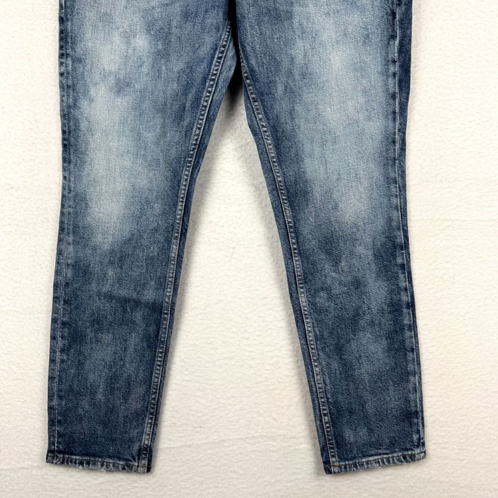 Polo Ralph Lauren Polo Ralph Lauren Jeans Womens 32 Blue NWT Women Tompkins Skinny Mid Rise Ankle Stretch Size 24" / US 00 / IT 34 - 4 Thumbnail
