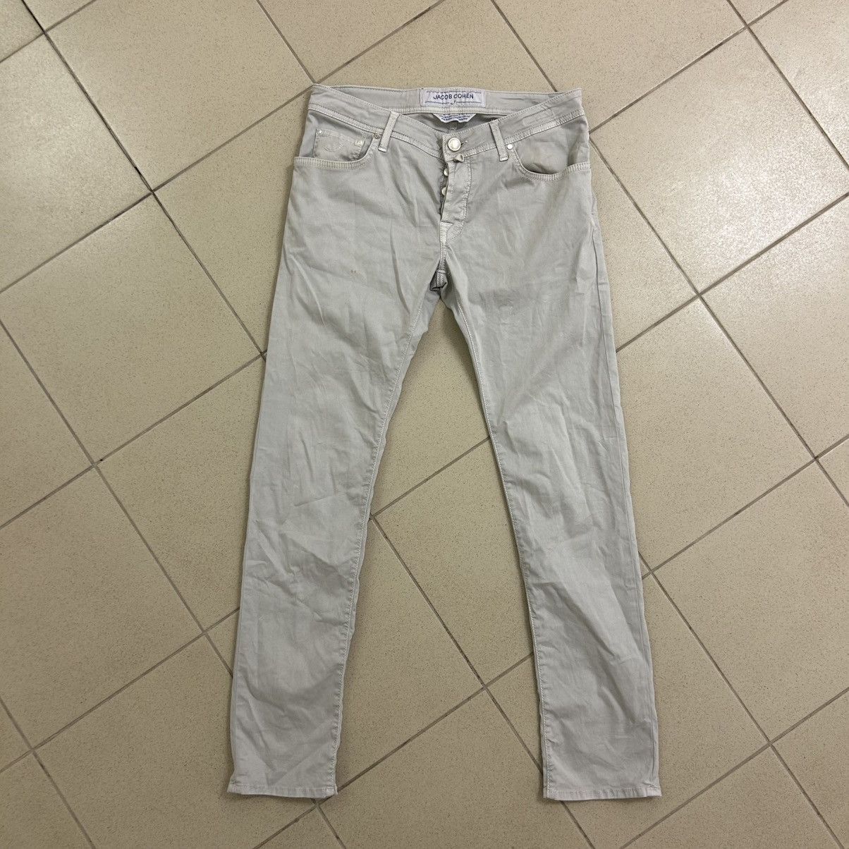 Jacob Cohen Jacob Cohën Designer Luxury Streetwear Slim Fit Jeans Size US 33 - 6 Thumbnail