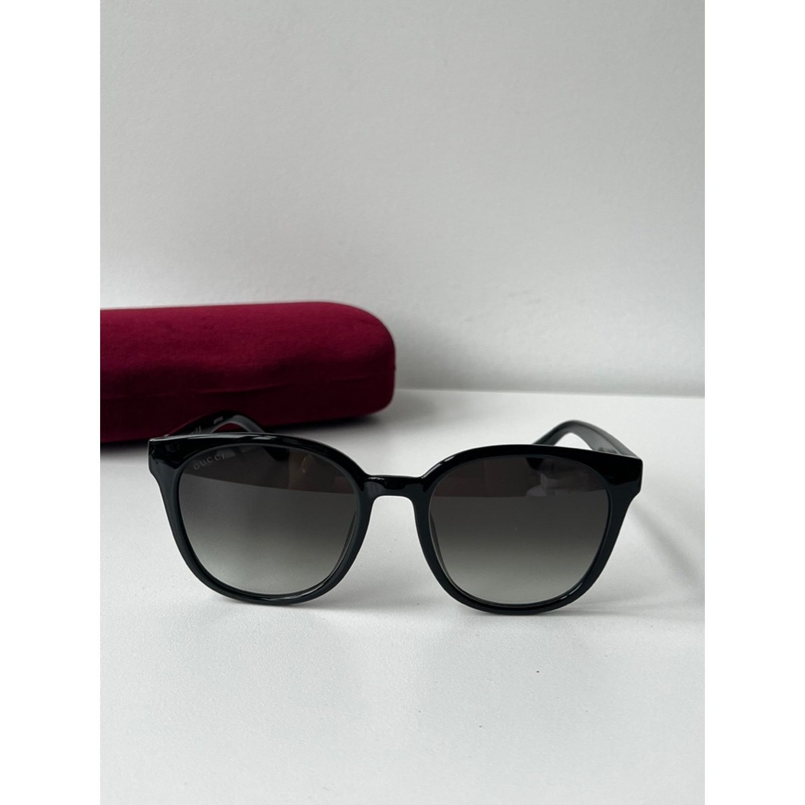 Gucci NEW Gucci GG1122AS 001 Black Marmont Sunglasses Size ONE SIZE - 4 Thumbnail