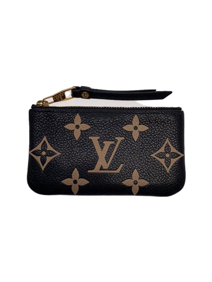 Louis Vuitton Louis Vuitton Monogram Empreinte Pochette Cle Noir Black Size ONE SIZE - 1 Thumbnail