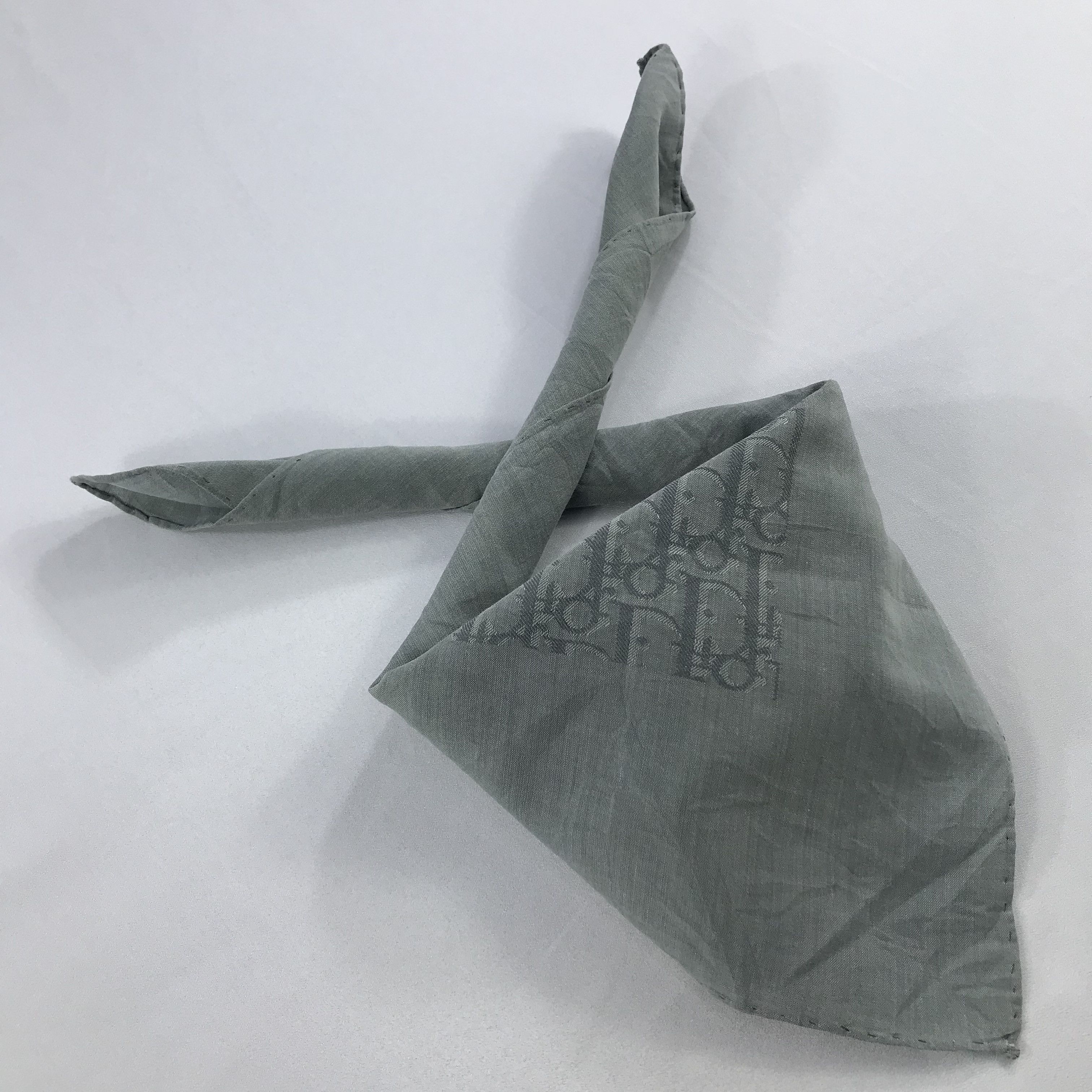 Vintage Christian Dior Bandana / Handkerchief / Neckerchief -S2764A Size ONE SIZE - 4 Thumbnail