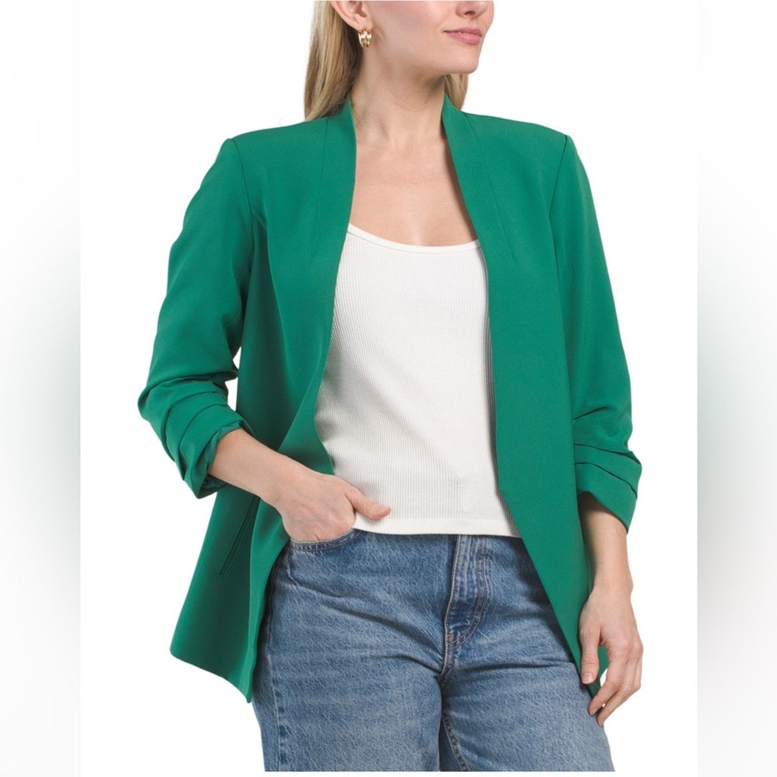 Rachel Zoe 🎉LAST PIECE🎉RACHEL ZOE Regular Size Power Blazer Size M / US 6-8 / IT 42-44 - 2 Thumbnail