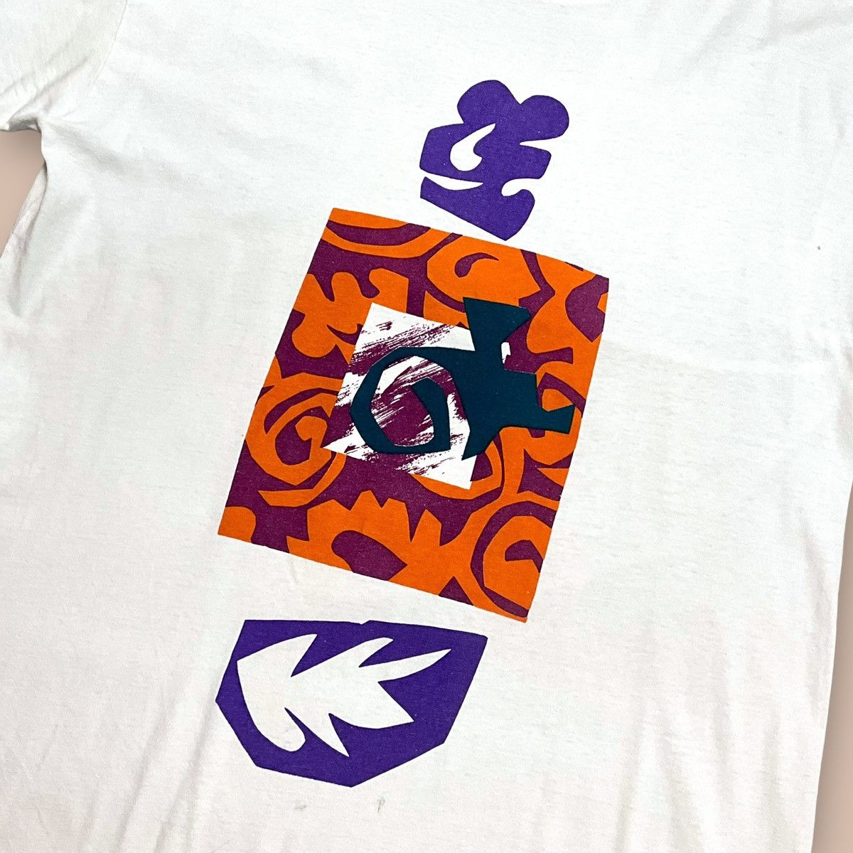 Nike OG 90s Nike White Tee Size US L / EU 52-54 / 3 - 3 Thumbnail
