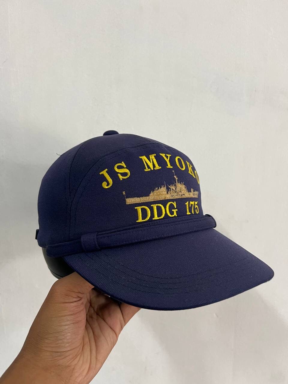 Vintage Vintage JS Myoko DDG 175 Indigo Smile Hat Size ONE SIZE - 1 Thumbnail