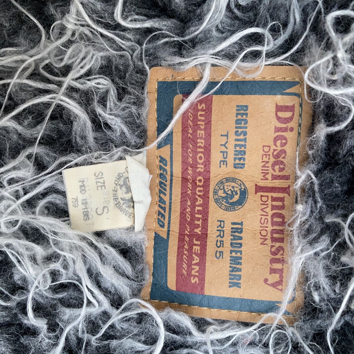 Diesel DIESEL INDUSTRY FURRY INNER DENIM JACKET Size S / US 4 / IT 40 - 3 Thumbnail