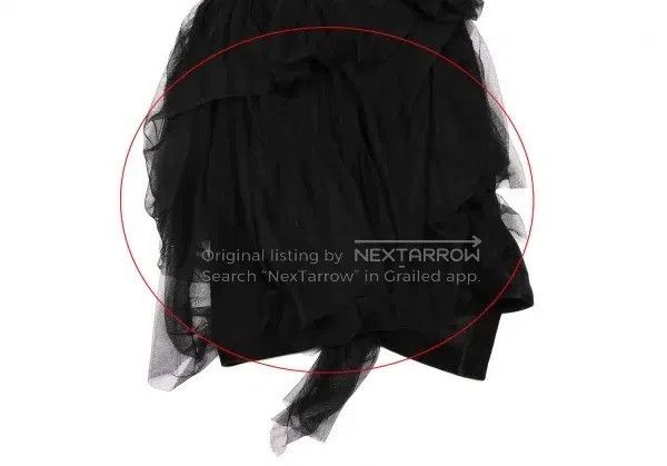 Comme des Garcons Comme Des Garcons Black vintage velvet sheer lace dress Size M / US 6-8 / IT 42-44 - 6 Thumbnail