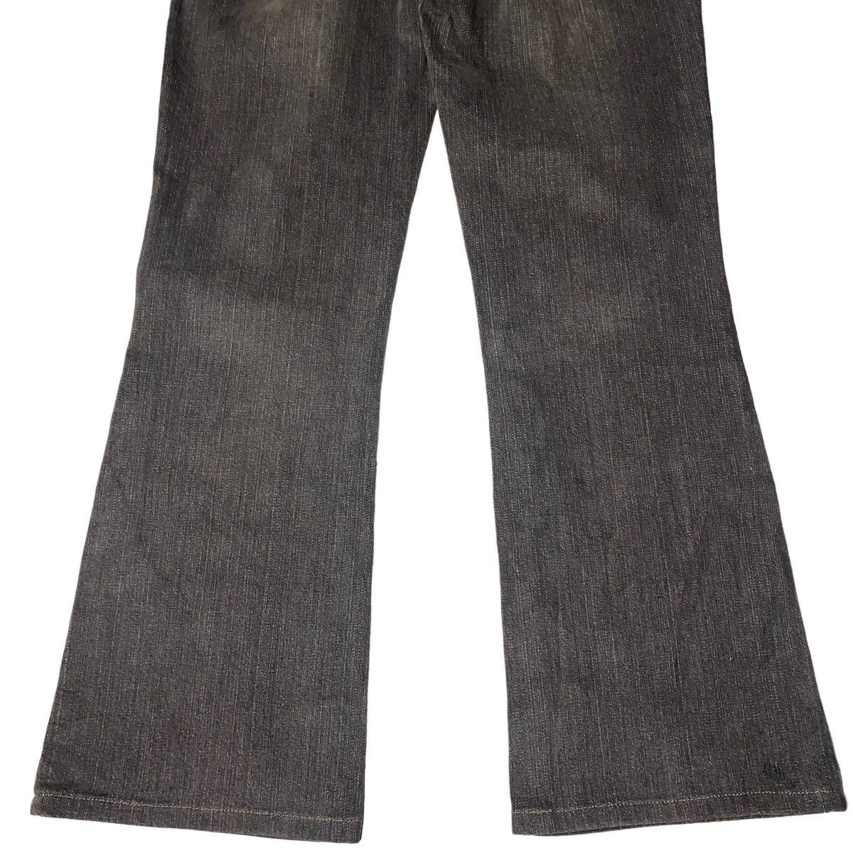 Tornado Mart 2000's Daily Topics Flared Washed Bootcut Jeans Size US 29 - 11 Thumbnail