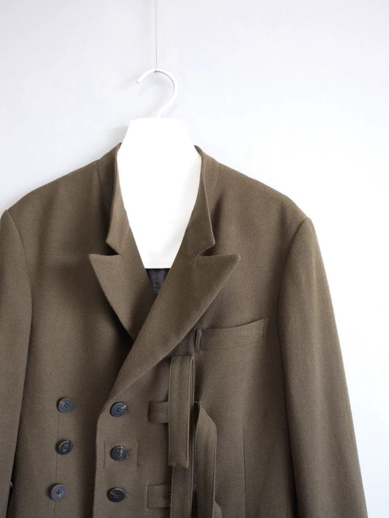 Yohji Yamamoto Yohji Yamamoto23 AW Stand Up Collar Banded Jacket 2503-Next Size US M / EU 48-50 / 2 - 6 Thumbnail