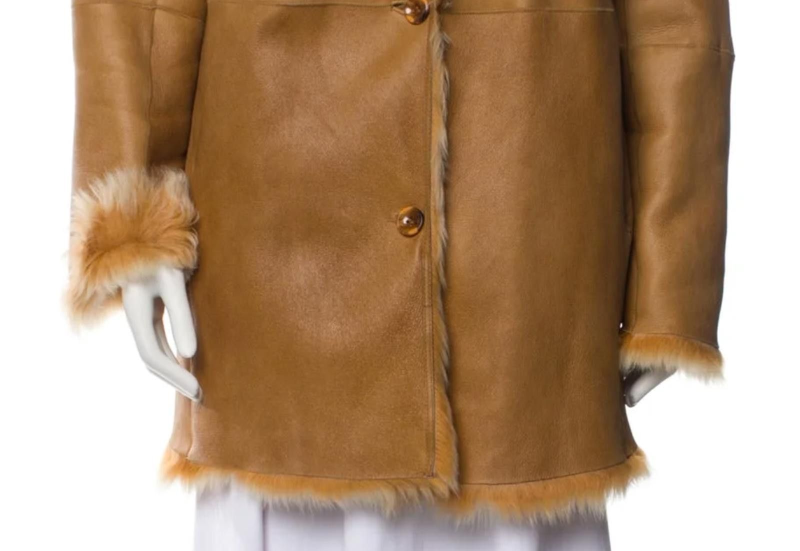 Other Autunno Eel Skin Faux Fur Coat Sz M Size M / US 6-8 / IT 42-44 - 3 Thumbnail