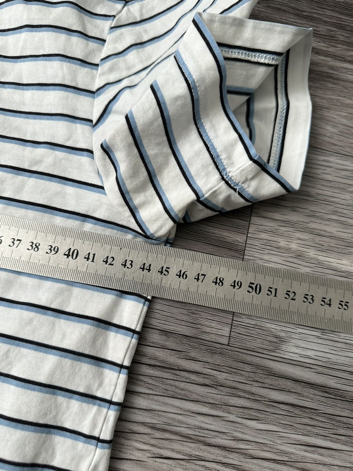 Fred Perry Fred Perry Striped T shirt white and blue size mens S Size US S / EU 44-46 / 1 - 6 Thumbnail
