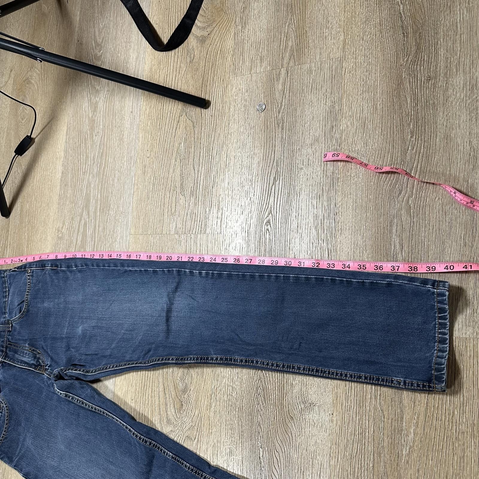 Tommy Hilfiger Tommy Hilfiger Mens Denim Jeans Blue Classic Fit Size US 29 - 7 Thumbnail
