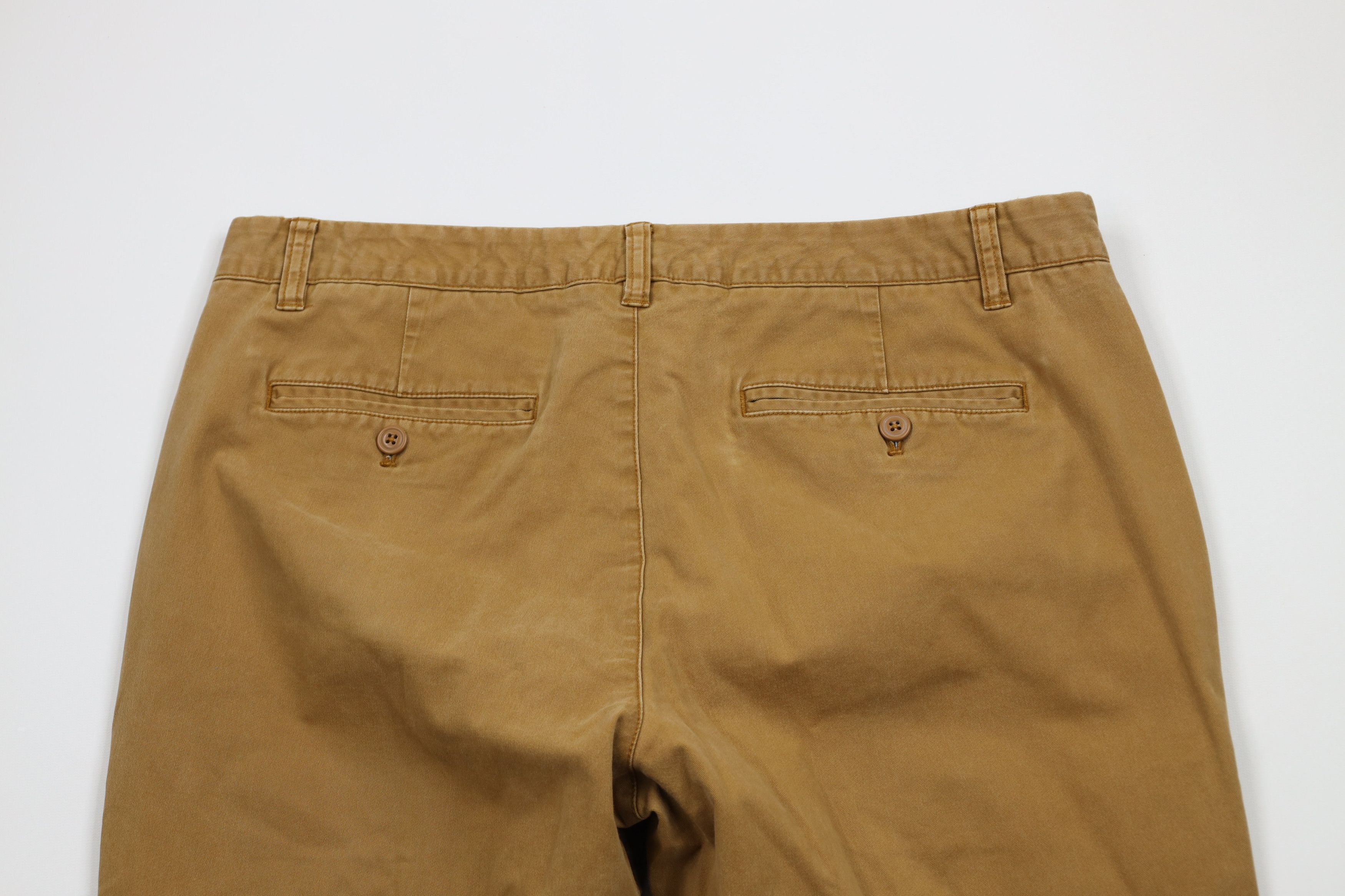 Bonobos × Vintage Bonobos Faded Stretch Slim Fit Chino Pants Trousers Brown Size US 35 - 12 Thumbnail