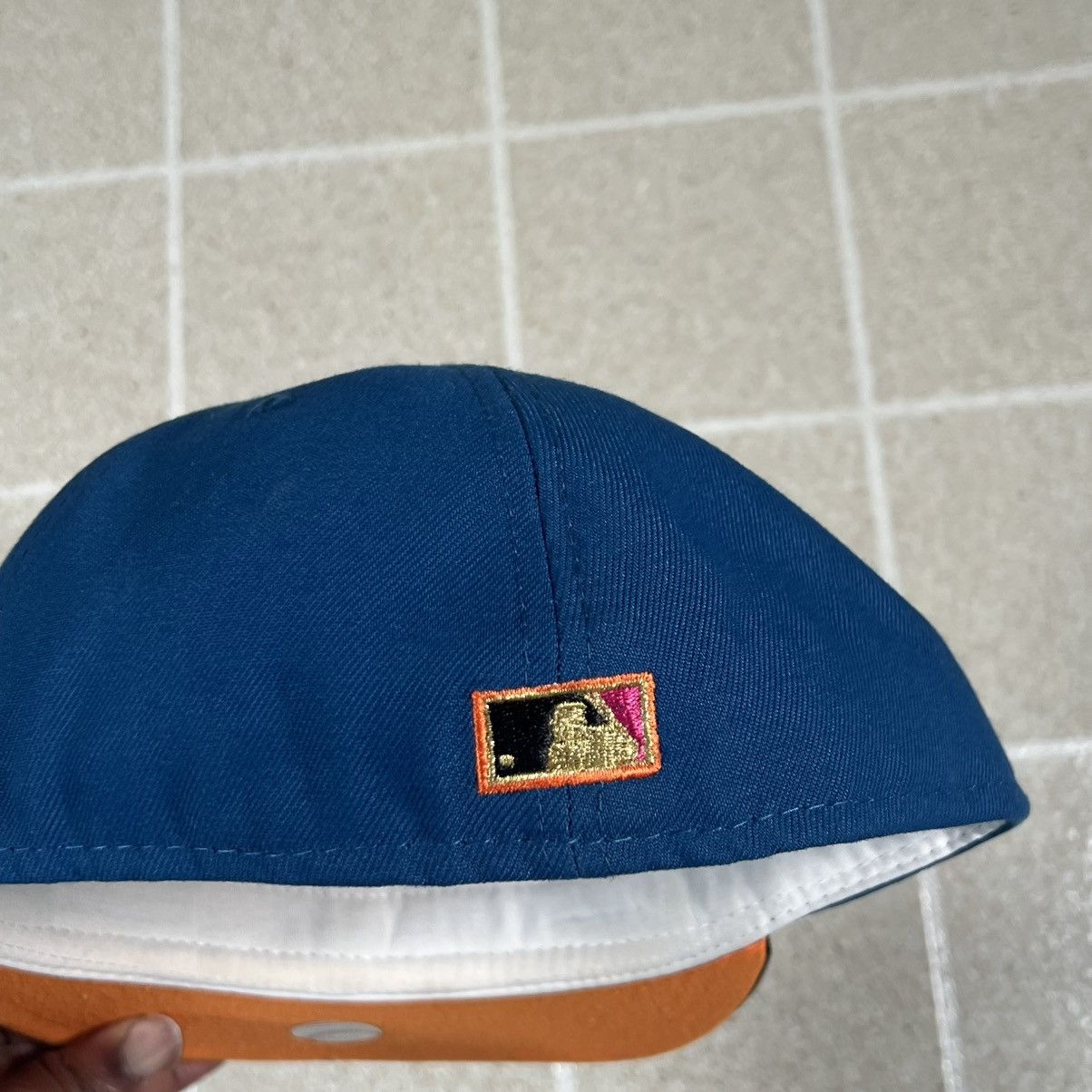 New Era Blue San Francisco Giants 25th Patch New Era 59Fifty Fitted Size ONE SIZE - 7 Thumbnail