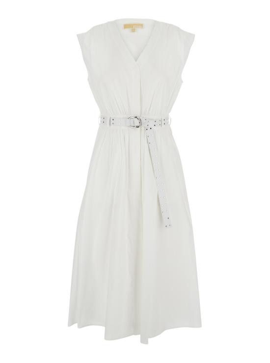 Michael Kors MICHAEL KORS Women Long Skirts MS5830KF4C100 White Size M / US 6-8 / IT 42-44 - 1 Thumbnail