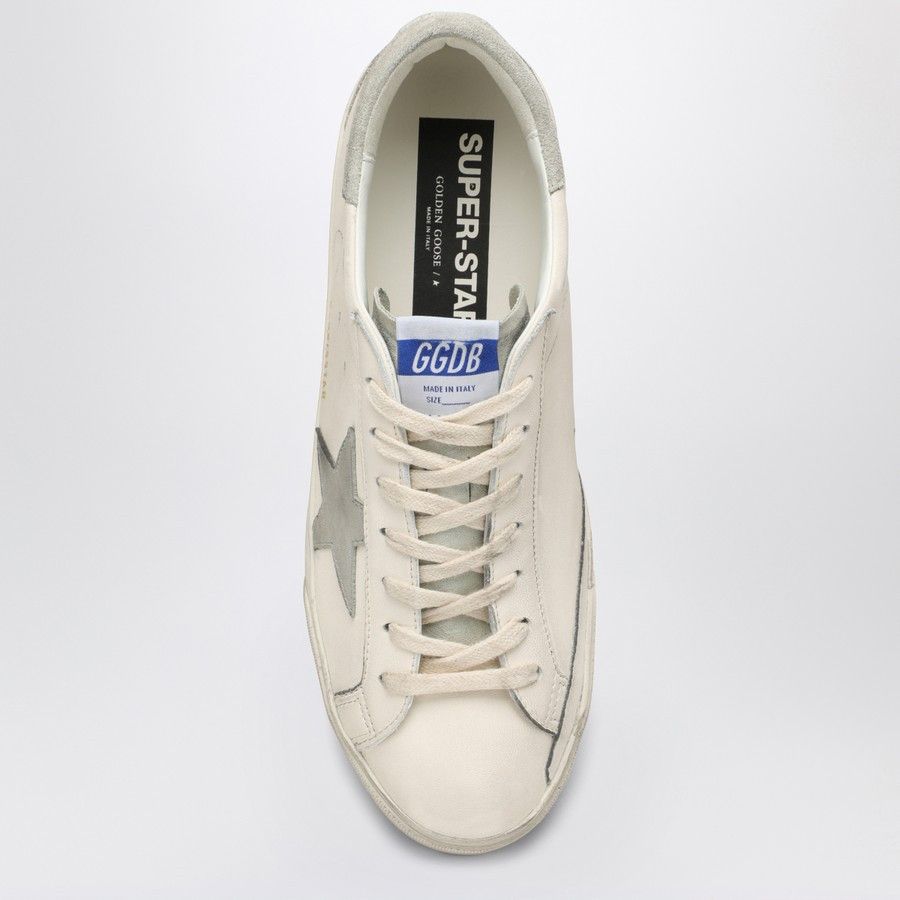 Golden Goose o1d2blof0325 Super Star Low-Top Sneakers in White/Grey Size US 8 / EU 41 - 3 Thumbnail
