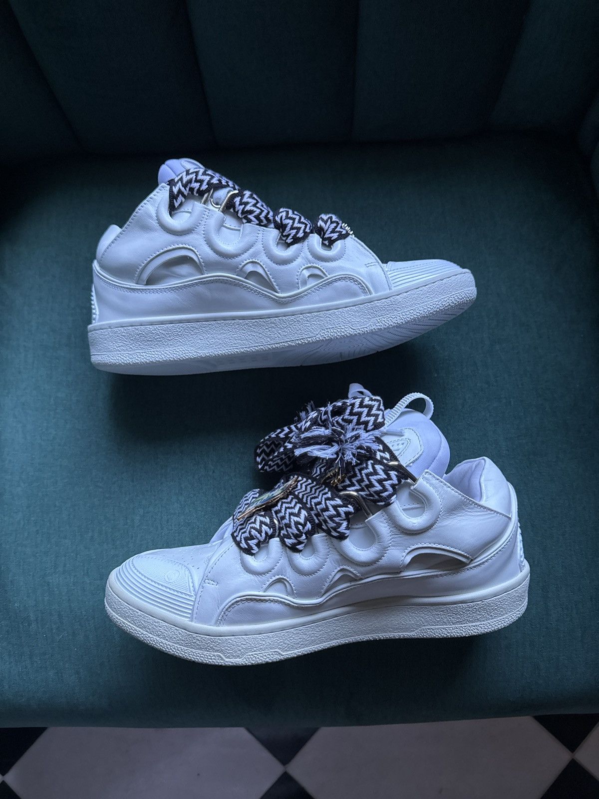 Lanvin Future x Lanvin Curb 3.0 'White Black' Size US 10 / EU 43 - 7 Thumbnail