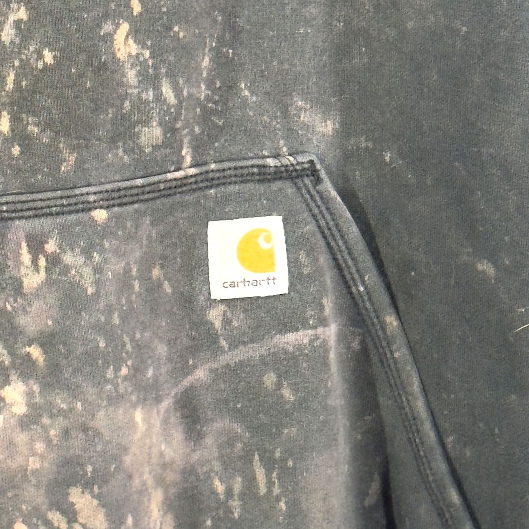 Carhartt VINTAGE Carhartt Hoodie Mens M Black Rain Defender Original Fit Pullover Workwear Distressed Size US M / EU 48-50 / 2 - 4 Thumbnail