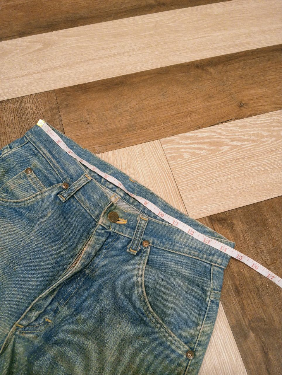 Lee RARE VINTAGE LEE RIDERS TALON ZIPPER JEANS Size US 29 - 18 Thumbnail