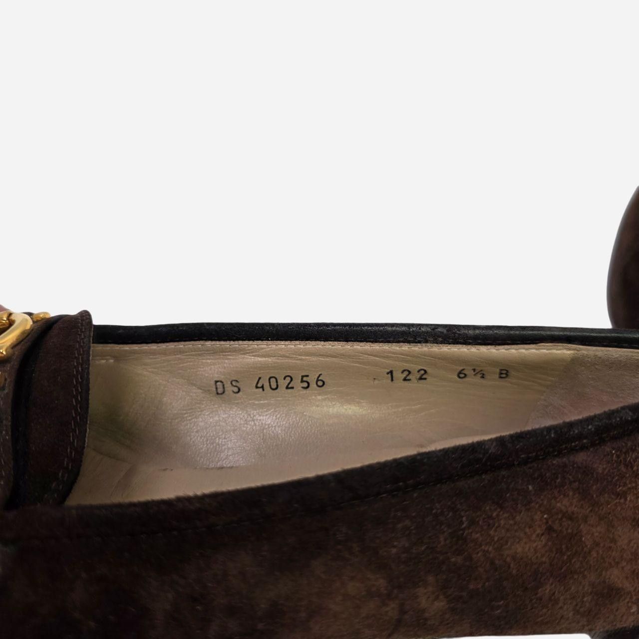 Salvatore Ferragamo Salvatore Ferragamo Chocolate Brown Suede Leather Loafers Size US 6.5 / IT 36.5 - 6 Thumbnail
