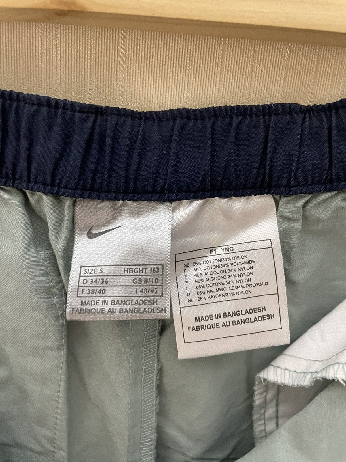 Nike × Vintage Nike vintage streetwear sweatpants 90s Size 25" / US 0 / IT 36 - 12 Thumbnail