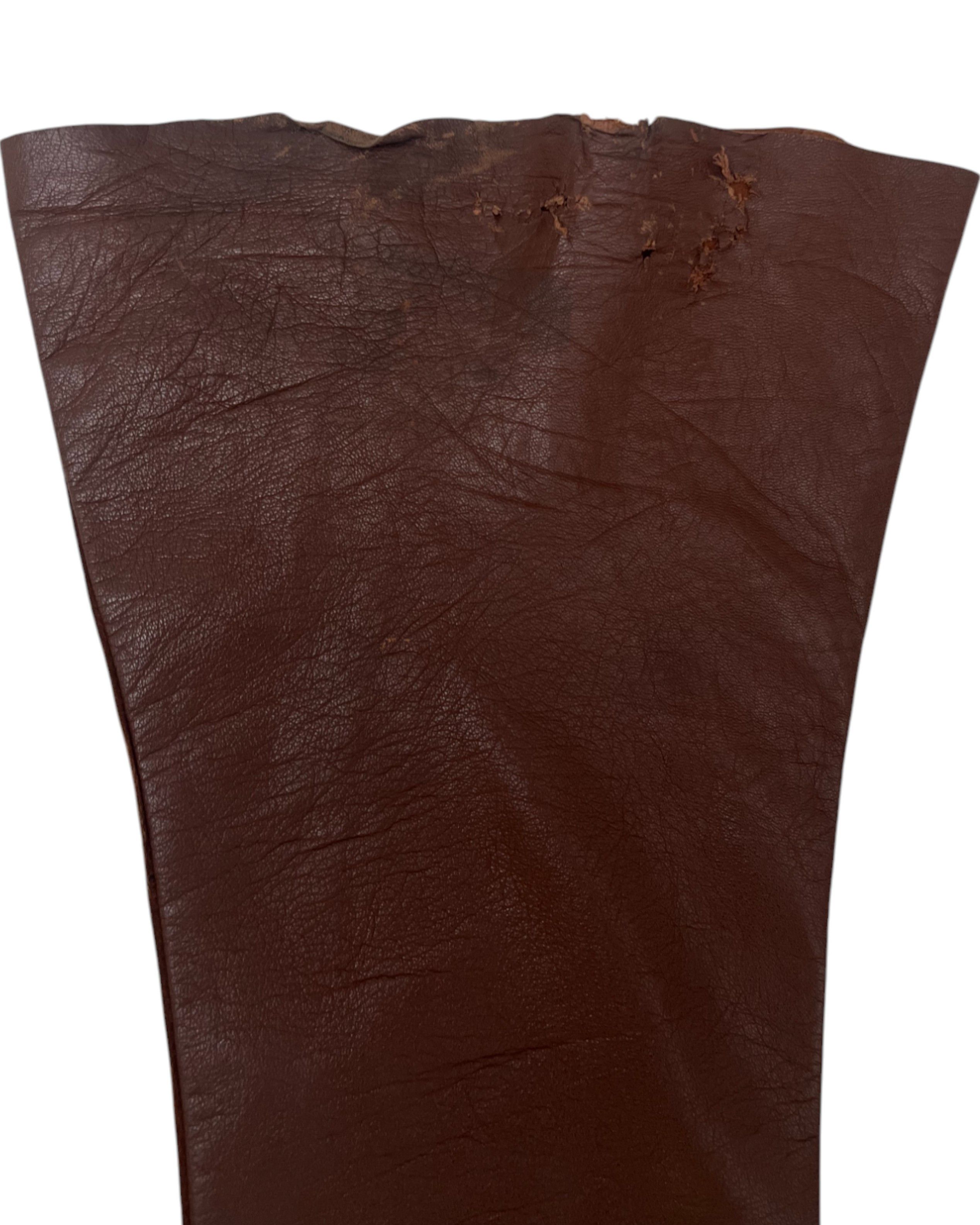 Dolce & Gabbana F/W 2001 Brown Lambskin Leather Bootcut Pants Size 27" / US 4 / IT 40 - 9 Thumbnail