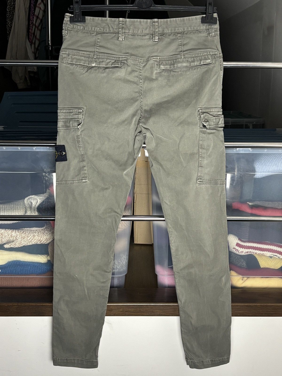 Stone Island Stone Island washed green cargo pants Size US 30 / EU 46 - 5 Thumbnail