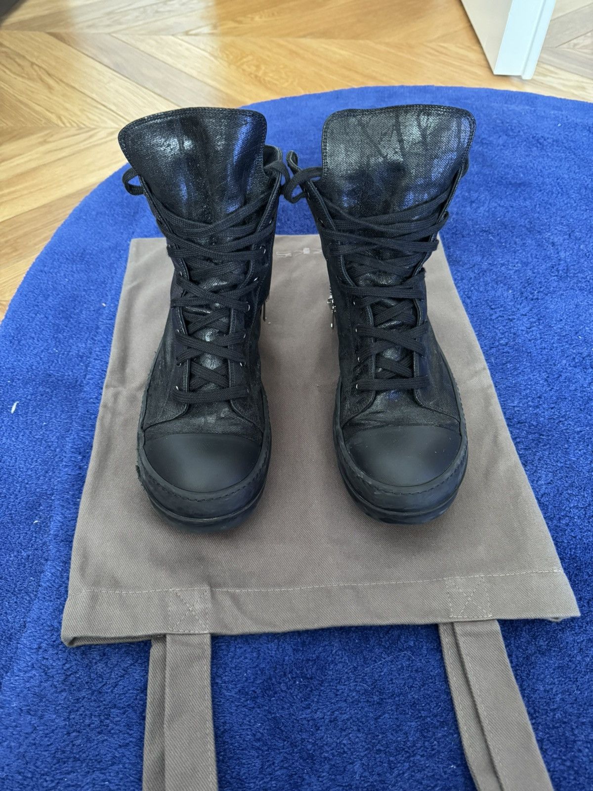 Rick Owens Rick Owens Hollywood Megacrust Ramones Size US 10.5 / EU 43-44 - 2 Thumbnail