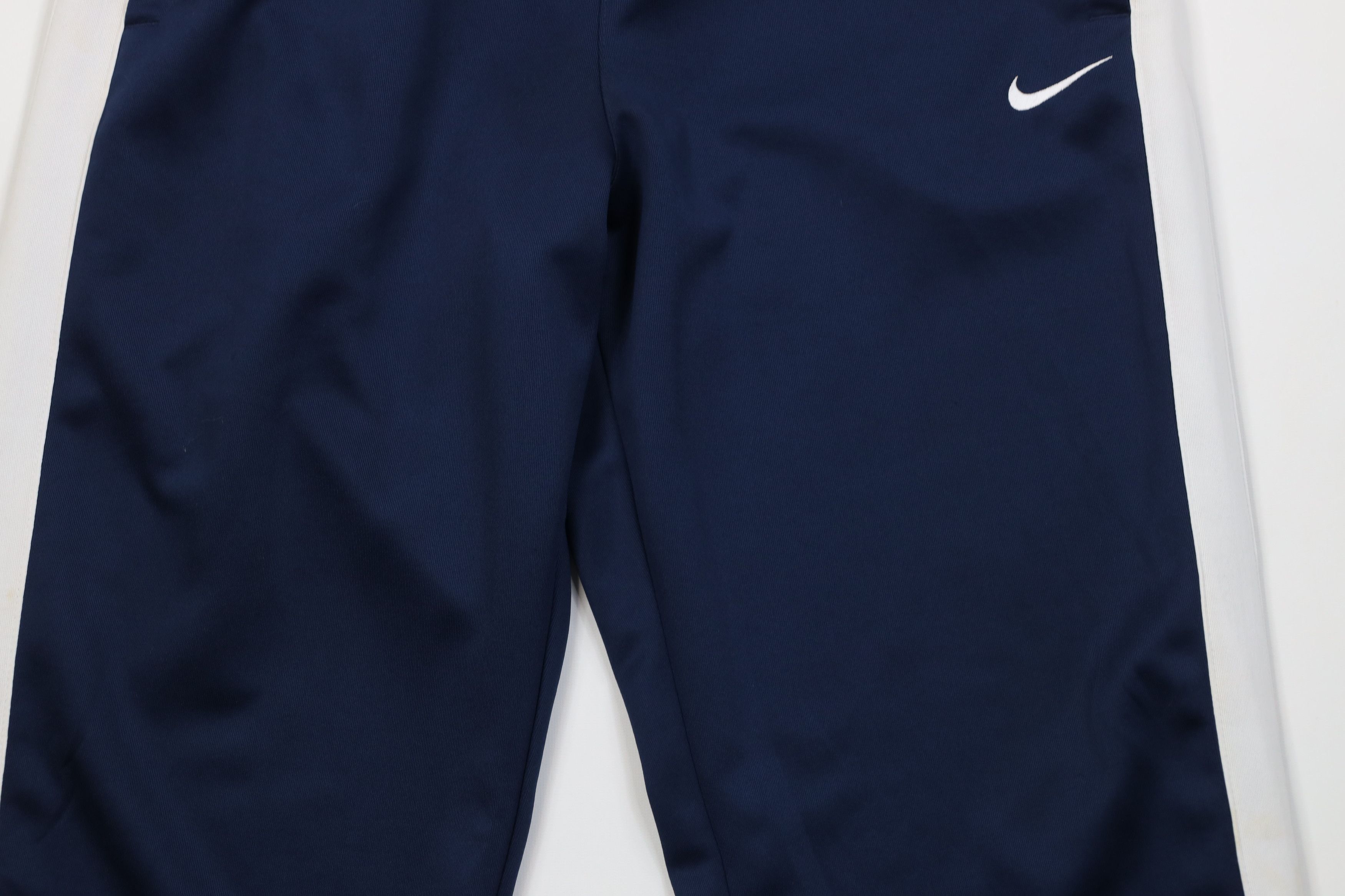 Nike Vintage Y2K Nike Scott Mini Swoosh Wide Leg Pants Blue Size US 36 / EU 52 - 3 Thumbnail