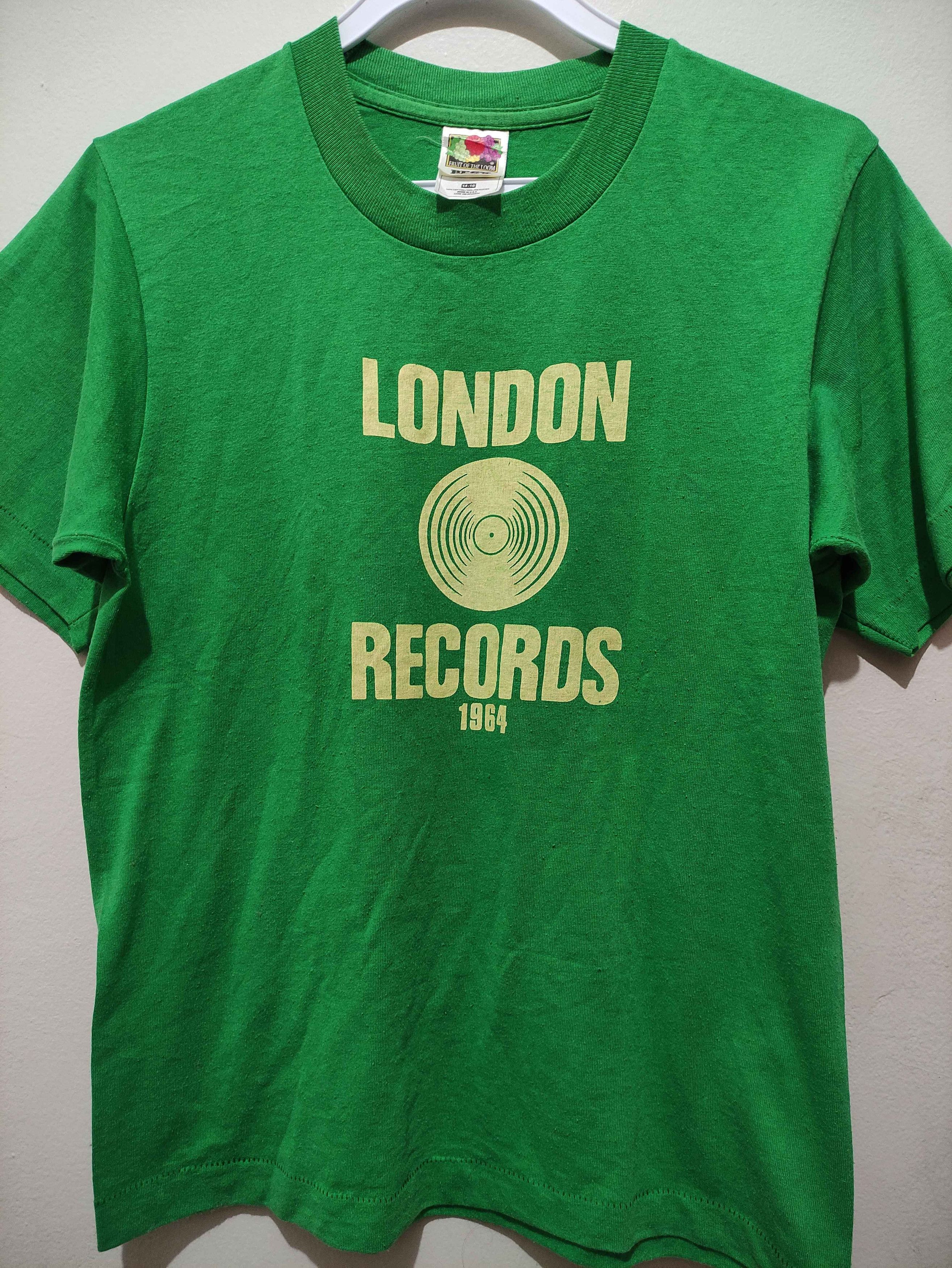 Band Tees Vintage London Records Shirt Size US S / EU 44-46 / 1 - 2 Thumbnail
