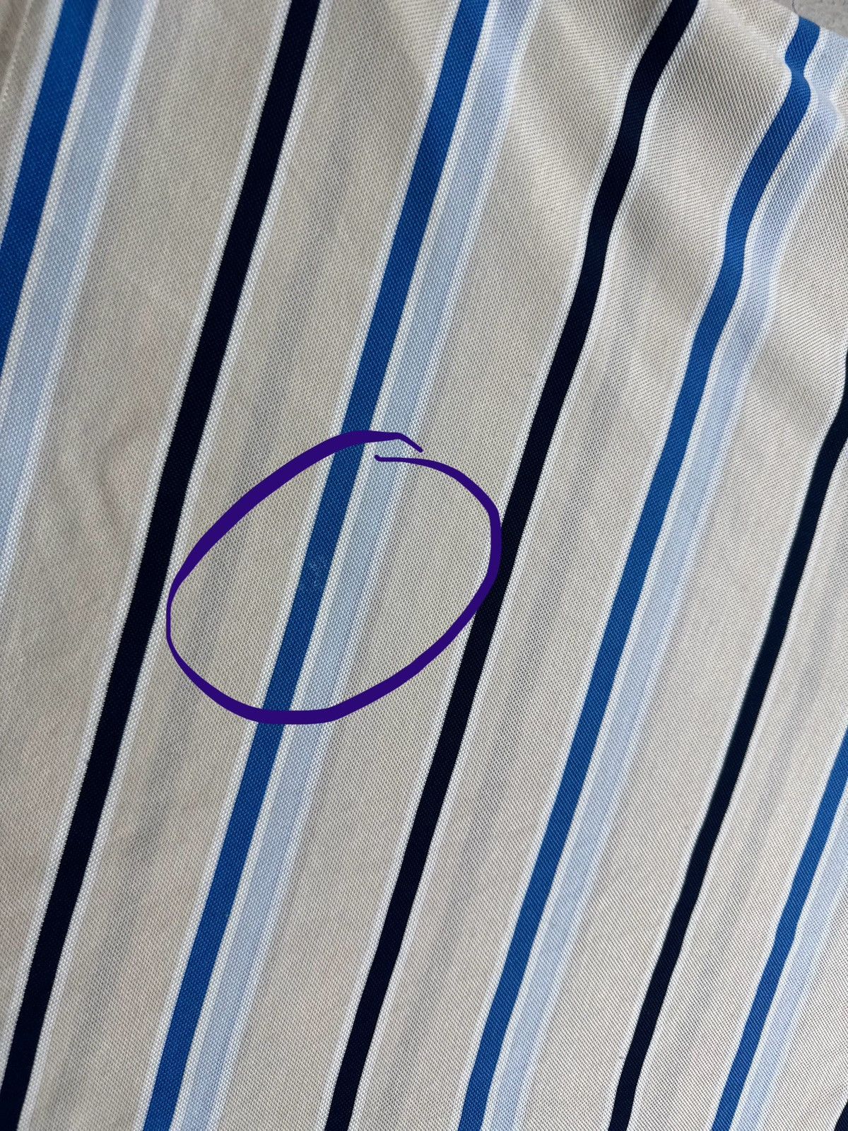 Paul & Shark Paul & Shark Yachting Striped Vintage Luxury Polo Shirt Size US L / EU 52-54 / 3 - 10 Thumbnail