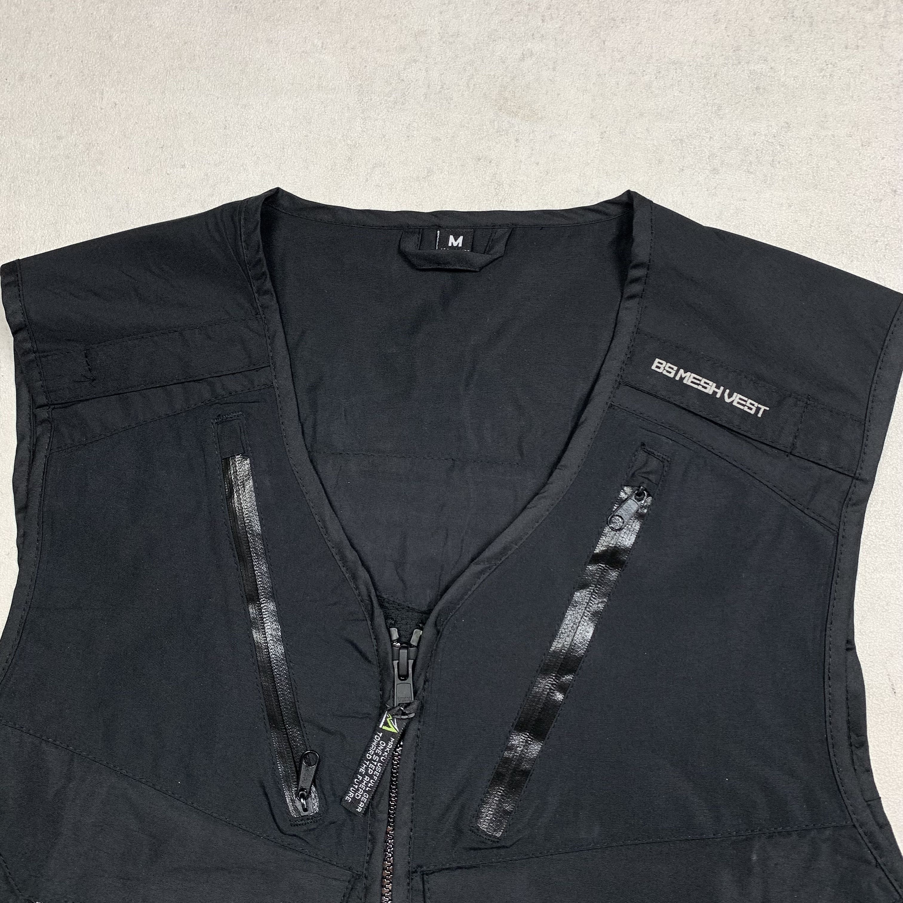 Japanese Brand BS Mesh Vest Tactical Utility Multi Pocket Size US M / EU 48-50 / 2 - 2 Thumbnail