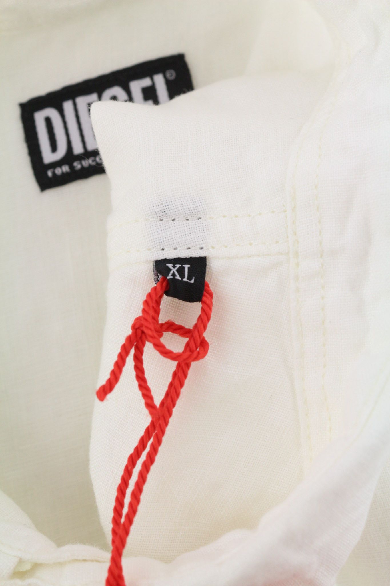 Diesel S-EAST-LONG-LIN XL Western Linen Buttoned 40485 Size US XL / EU 56 / 4 - 7 Thumbnail