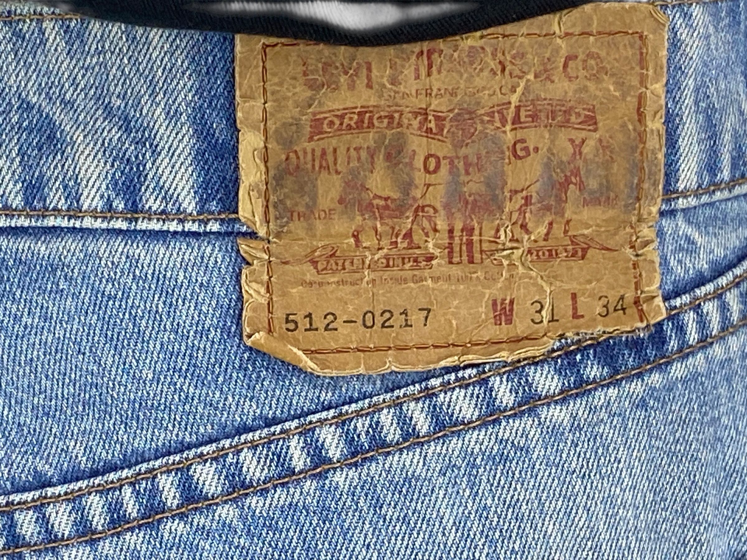 Levi's Levis 512 Jeans Vintage Levis Loose Jeans Size US 30 / EU 46 - 9 Thumbnail