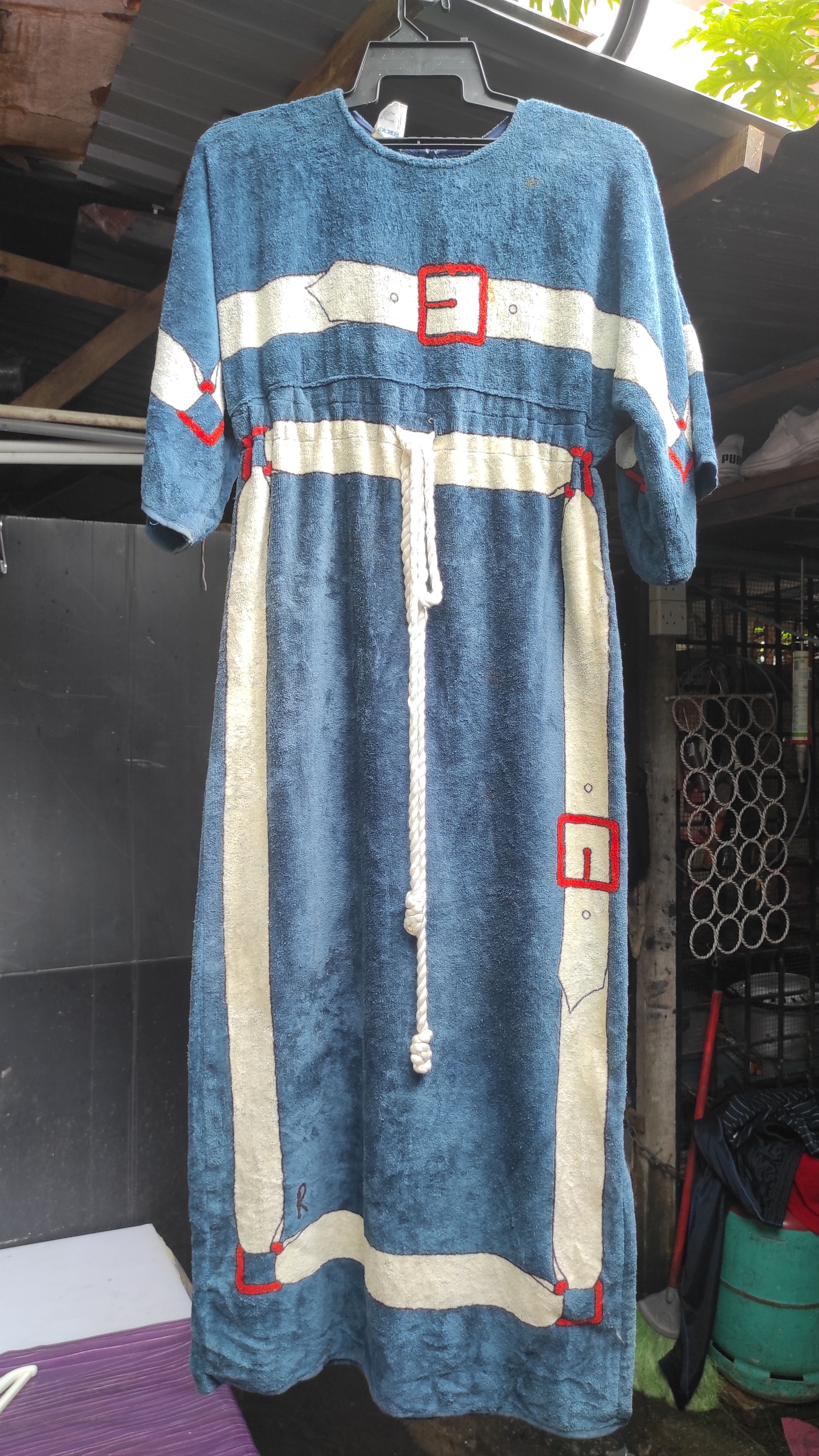 image of 70's Vintage Roberta Di Camerino in Blue, Women's (Size Large)