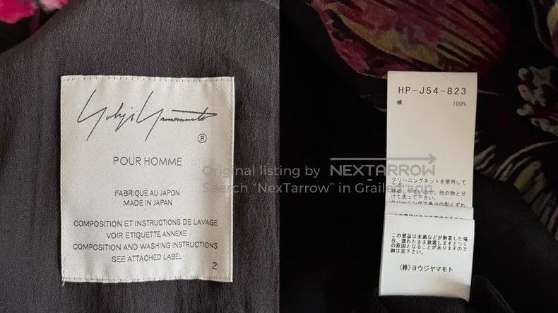 Yohji Yamamoto YOHJI YAMAMOTO Floral Silk Jacket Size US M / EU 48-50 / 2 - 9 Thumbnail
