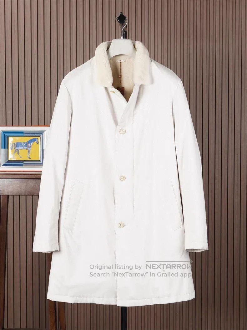 Loro Piana Loro Piana Fur Lined Leather Coat Size US L / EU 52-54 / 3 - 2 Thumbnail