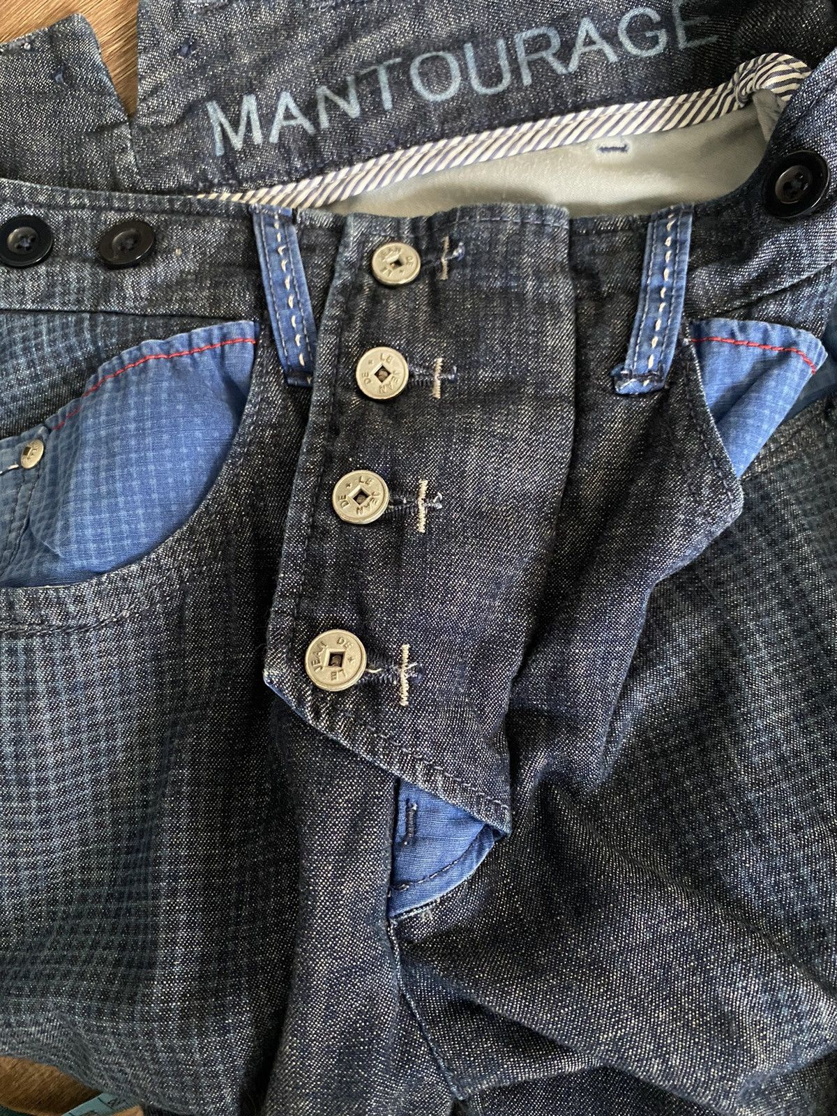 Marithe + Francois Girbaud Marithe Francois Girbaud Avant-Garde Jeans Size US 32 / EU 48 - 7 Thumbnail