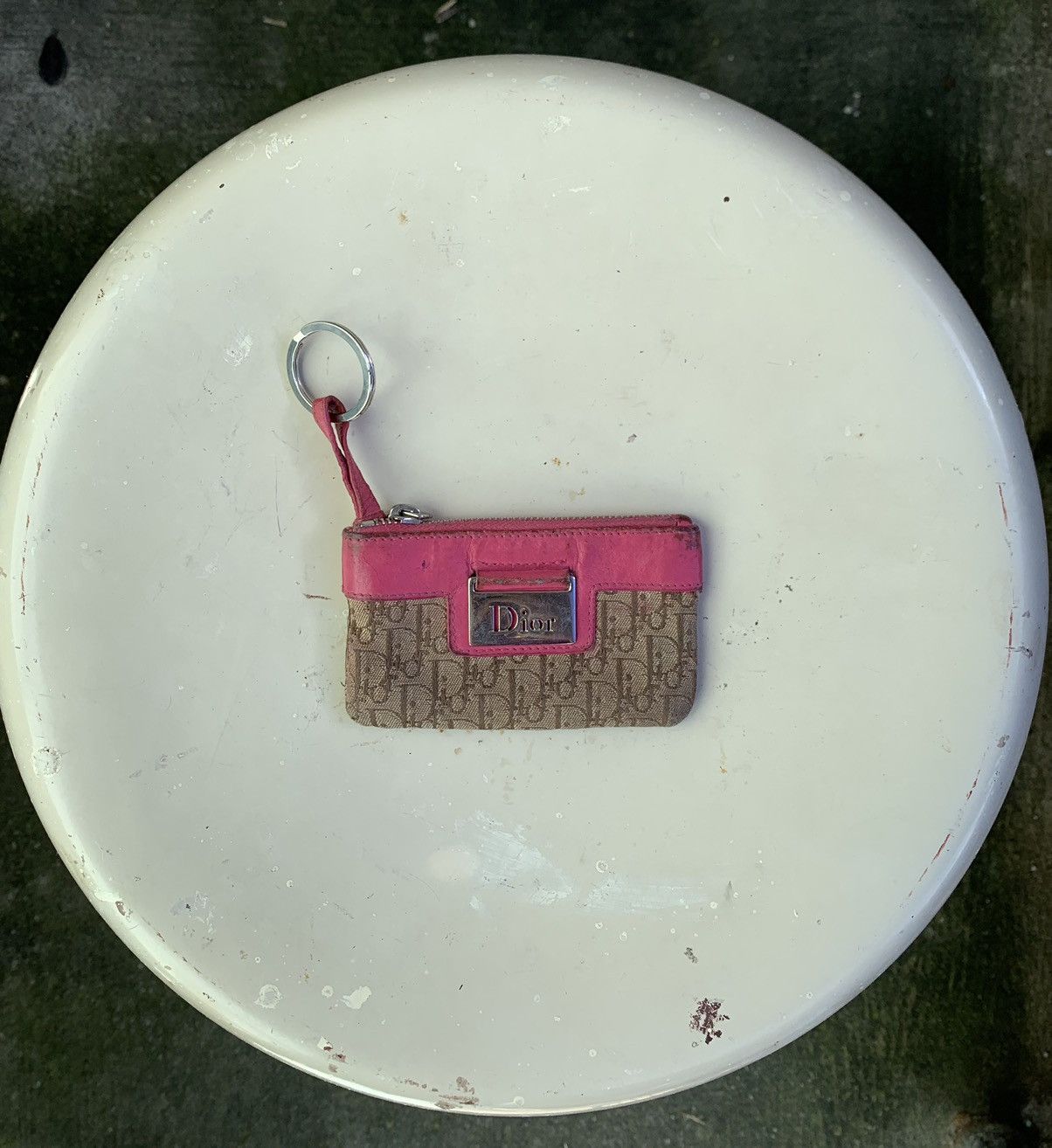 Dior Vintage Monogram Coin Purse Size ONE SIZE - 1 Thumbnail
